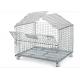 Square Hole Foldable Welded Wire Mesh Turnover Box For Warehouse / Workshop