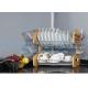 Wooden dish rack, stainless steel dish rack, kitchen utensils dish rack, drain bowl rack