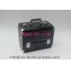 Portable Professional Rolling Makeup Case , Black Makeup Box Moistureproof