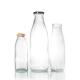Personalised Glass Milk Bottle 16oz 500ml 1 Litre Logo Printing