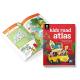 Soft Cover Paperboard Kids Activity Books , Art Paper Road Atlas Books