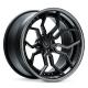 Custom Black Red and Blue 3-PC Forged Aluminum Aluminum Alloy Rims for 18 19 20 21 and 22 Inches.