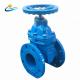 100mm 4 Inch Resilient Seated Gate Valve DIN GGG50 Cast Iron