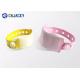 13.56mhz Chip PVC Patient RFID Wristbands Hospital Use Waterproof Rubber Band