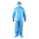 Disposable Non Woven Polyethylene Isolation Gown Yellow Blue In Stock