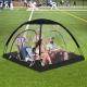 71*71*65''Inch 4-Person TPU Transparent Fiberglass Frame Quick Set Up Waterproof UV Protection Pop Up Sports Tent