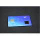 Top Level Protection Fingerprint Smart Cards 1.54 inch Biometric Payment Card