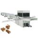 Stainless Steel Chocolate Enrobing Line Snack Bar Coated Operating Smoothly