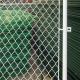 Galvanized Diamond Wire Mesh Chain Link Fence Rhombus Mesh Gate In Factory Price