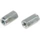 M6-M16 White Zinc Finished Connect Nut Long Nut Spacer Nut For Furniture