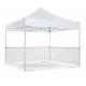 4M X 4M Small Outdoor Canopy Tent / Quick Setup Advertising Tent With Half Walls