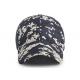 6 - panel Canvas Waterproof Buttonhole Army Camo Cap / Front Curved Baseball Cap