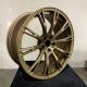 light copper colour finished lightweight forged wheels hollowed out aluminum deep dish wheels