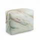 Marble Pattern Makeup Organizer Pouch With Zipper , Mens Travel Toiletry Bag