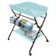 Green Multifunctional Portable Baby Changing Table Collapsible Changing Table
