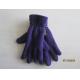 Fleece gloves with Thinsulate linging, Purple color for MENS and Ladies outside and winter