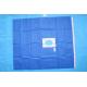 High Protection Sterile Blue Non Woven Ophthalmic Drapes Laparotomy Packs