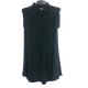 Sleeveless Shirt Fashion Ladies Blouse Multi Size Cotton / Spandex Material