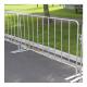 Hot Dip Galvanized Steel Decorative Crowd Control Barriers for Modular Construction