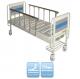 Blue And White Two Function Manual Medical Bed For Clinic