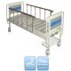 Blue And White Two Function Manual Medical Bed For Clinic