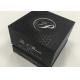 Matte Black Cardboard Gift Box With Lids Perfume Cosmetic Facial Cream Bottle Packaging