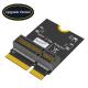 NGFF E-key Adapter For AX200/201/210 WiFi Card Desktop M.2 NGFF To NGFF 90 Degree Vertical Installation Wide 22mm Tall 6.1mm