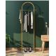 Two Tier Metal Pipe Clothes Rack , 50cm Length Metal Clothes Hanger Rack