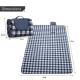 Machine Washable Polar Fleece Packable Picnic Blanket 78*59 Inches