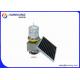 White Flashing Solar Obstruction Light for Large Engineer Machinery