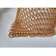 8mm Architecture Chainmail Fabric In Copper Color