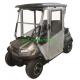 3 Sided Golf Cart Enclosures With Hard Doors 2 Passenger Golf Cart Cover