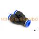 PY Union Y Push In Plastic Pneumatic Hose Fitting 4mm 6mm 8mm 10mm 12mm