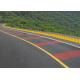 Rolling Guard Rail System Traffic Safety EVA PU Highway Roadway Roller Barriers
