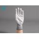 XS-XXL Size PU Palm Coated ESD Nylon Gloves With Great Dexterity