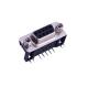 9 PIN D-SUB Socket 90 Degree 250V Rated Voltage PBT Material For Signal Interface