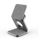 3 in 1 Foldable Wireless Charger Stand For iPhone 15 14 13 Holder Magnetic Fast Charging Station