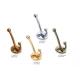 Wholesale Zinc Alloy Metal Decorative Clothes Mounted Gold Coat Hook