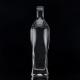 750ml Super Flint Round Shoulder Square Based Rum Vodka Liquor Glass Bottle With Cork