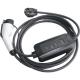 SAE J1772 mode2 charger 3.5kw single phase fixed current portable ev charger for electric vehicle charging
