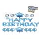 16 Inch PET Foil Birthday Balloon Banner For Party Decoration