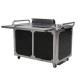 GREENARK TO29 Stainless Steel Mobile Teppanyaki Grill Table - Gas