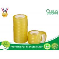 BOPP Acrylic Transparent Fragile Packing Tape , Custom Packaging Tape Light Weight