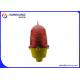 Steady Burning  Aircraft Warning Lights for Buildings with Aluminum Alloy Base