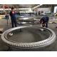 Triple Row Rubber Seal 42CrMo4V Geared Slewing Ring And Stacker Bearing Factory