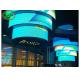 P10  flexible led screen on rent led mesh flexible curtain screen outdoor