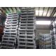 Foldable Stackable Steel Pallets , 4 Way Entry  Warehouse Stacking Equipment