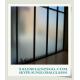 3mm-19mm opaque window acid etched glass