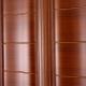 Decorative Interior Melamine Wooden Door PU Painting OEM ODM