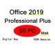 50 Pc Office 2019 Professional Plus Product Key 50 User Multilingual Version
